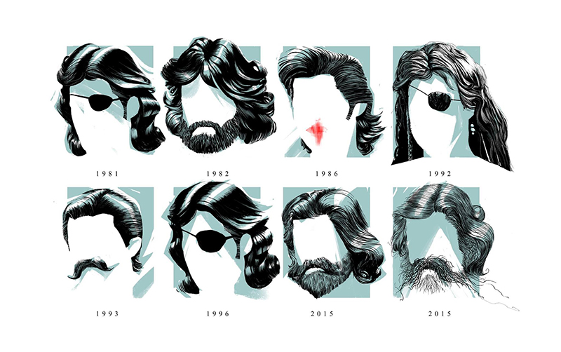 Illustration for article titled Kurt Russell Is Getting His Own Art Show Because Sometimes the World Is a Good Place